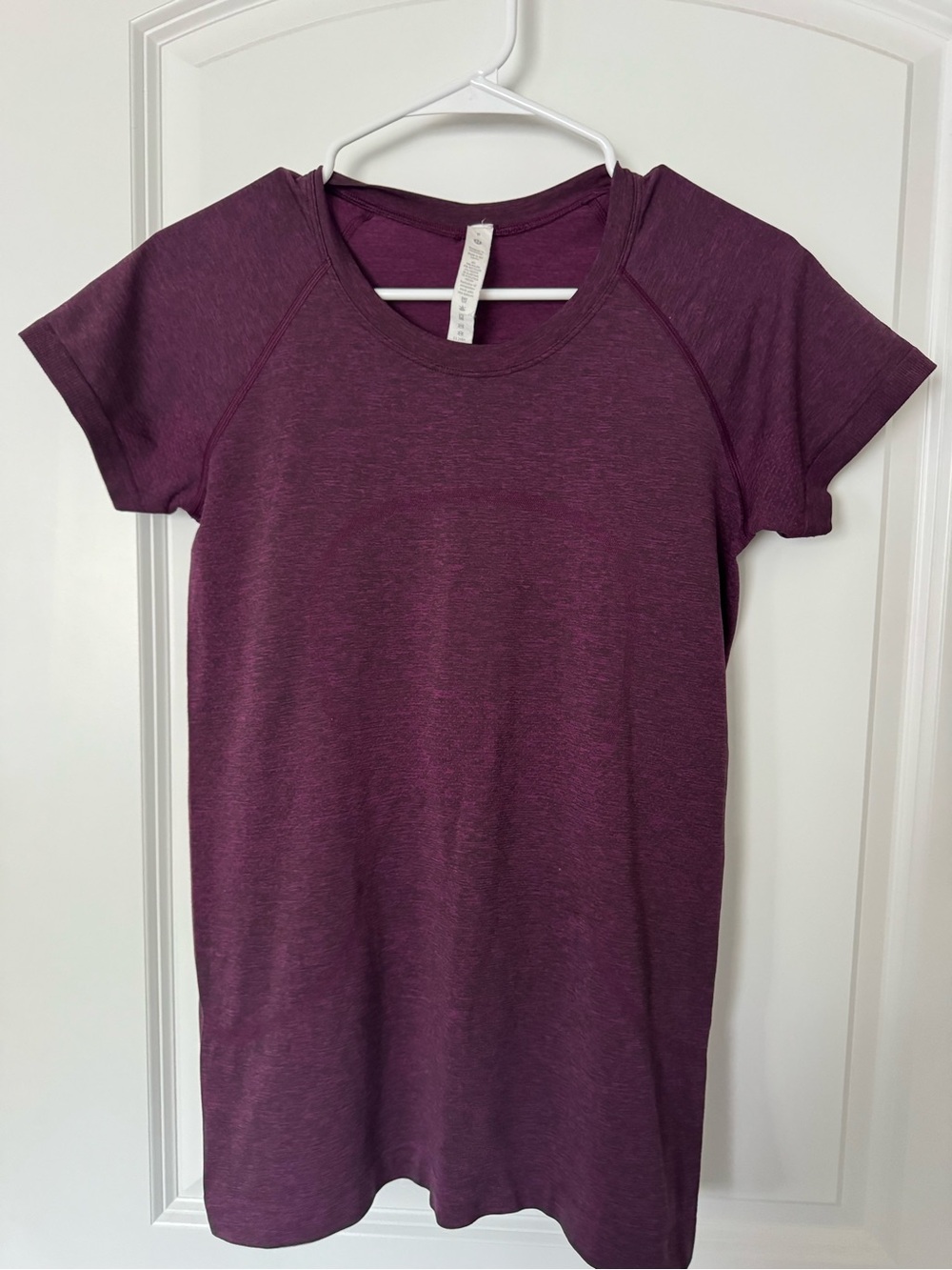 Lululemon plum swiftly tech shirt